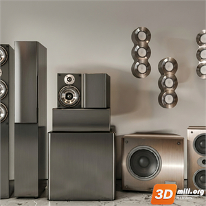 Audio tech 3D Models